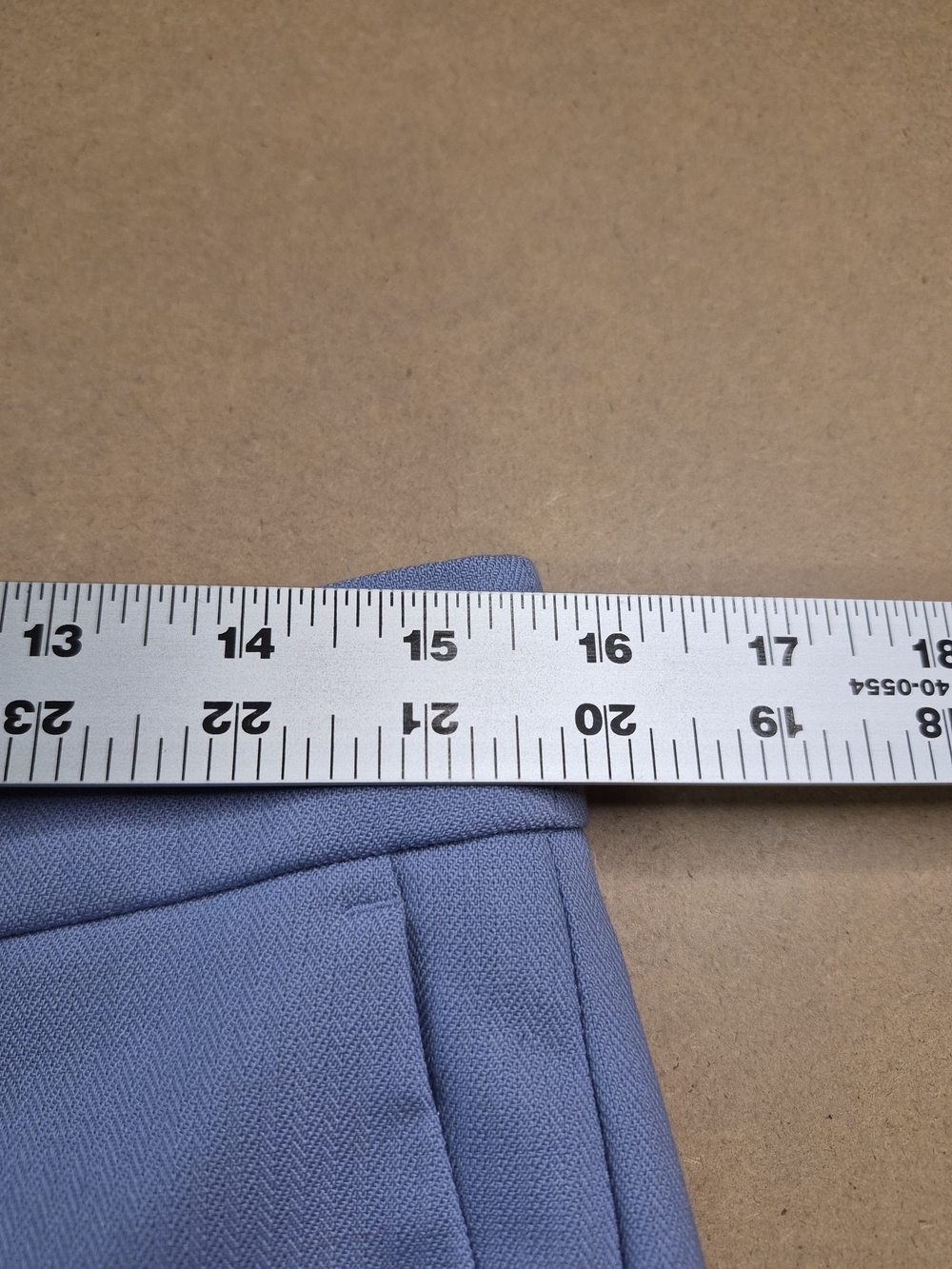 Light Blue Women’s Tailored Dress Pants - Picture 10 of 11
